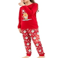 Gwiyeopda odgovara Božićnim PJ-ima za obiteljske pidžame Holiday Xmas Sleep Awear
