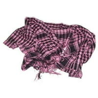 Modna ružičasta hattah ili koufieh - arapski šal - dolazi u mnogim bojama