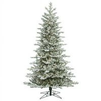 Smrznuta božićna drvca za svjetlo dvostruko svjetlo sa jasnim svjetlima, 5. ft. In