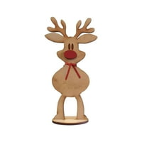 Personalizirani samostojećim remenama Porodična imena Božićne jelene Reindeereres Stalni stolni stolni