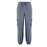 GUBOTARE Workout pantalone za muškarce Funkcionalne vjetrenjene saželjene labave hlače muške ležerne