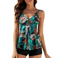 Aaiymet ljetni ženski print Split kupaći kostimi modni kupaći kostimi za cipele za cipele Bikini Sunflower