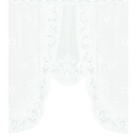 Tarmeek Vintage stil čipka za zavjese za zavjesu za zavjese sa zavjesom vintage stil prozorsko šal dvorište Voile salon Drapealance zavjese za zabavu za dom