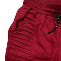 Kiplyki čišćenje muške lagane hlače Spring Hip-hop Dizajn Sportske fitness labave pantalone
