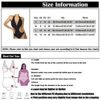 HHEI_K Ženska moda Jednodijelni seksi kupaći kostim bez struka bez struka