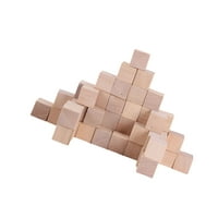 DIY kvadratni kocke Drveni obrtni kockice Dodatna oprema DIY Građevinski materijal Precizan rezanje