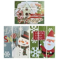 Božićni zidni dekor, Božićni dekor, Farmhouse Božićni dekor, Božićni znakovi