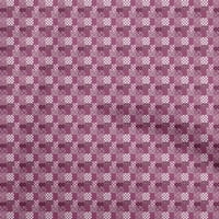 Onuone viskoza Šifon tamna magenta tkanina cvjetna šivaća materijal za ispis tkanine uz dvorište