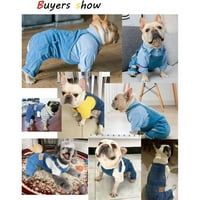 Modna odjeća za pse kućna ljubimca jean kombinezon odjeća za kućne ljubimce