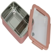 Kutija za ručak od nehrđajućeg čelika Mira, razdjelnik za sendvič i stranice, posude za prehranu za