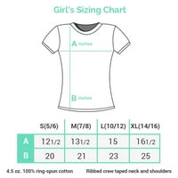 Mir Love Beach - Awesome šarena grafička djevojka pamučna majica za mlade