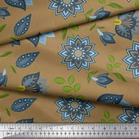 Soimoi Rayon tkanina odlazi i cvjetni umjetnički otisak šivajući tkaninu širok
