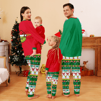 Božićne pidžame za obitelj, odgovarajući Božićni PJS za porodicu, muškarce i žene koje odgovaraju pidžami