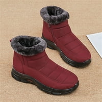 Modne cipele za snijeg Worke Wone parove čizme za snijeg za žene na otvorenom zimske pakovanja za čizme