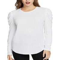 Rachel Roy Womens Gemima pulover bluza, bijela, velika