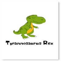 Neugodni stilovi Tyrannosaurus Reister Dinosaur Ilustracija Dinosaur Digital Art Re Dinosaur Soba Zidno