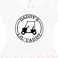 Inktastični tatinski lil Caddy poklon toddler djevojka haljina