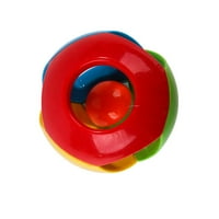 Pet Colorful Rolling Bell Ball Toy Intelligence Obuka za kućne ljubimce Igranje na otvorenom Žvakanje