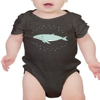 Blue Whale slatka bodi dječja dječja dječja hrana -Image by Shutterstock, mjeseci