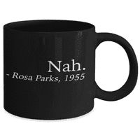 Amerika SAD Politics Lovers Mugle, Parkovi Nah Rosa - Crni šolja za kafu porculan čaj od - odličan poklon