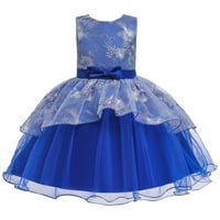 Little Girls Haljina Toddler Proljeće Summer Tulle Pamuk Princess haljina odjeća Dječja dječja slatka
