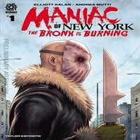 Manijak iz New Yorka 1B VF; Aftershock strip knjiga