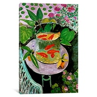 Icancas The Goldfish Galerija zamotana platna Art Print by Henri Matisse