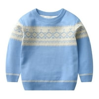 Godderr Kids Baby Boys pletene džempere vrhovi jesen zima topli pulover pletene znojene kratke džempere