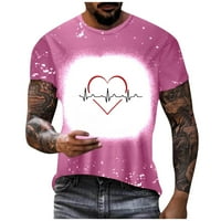 Nova tiskana majica Muška ležerna odjeća kratkih rukava Street Hip-Hop 3D tiskani vrh