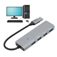Port Expander, utikač i reprodukcija lagana USB priključna stanica Aluminijska legura stabilna za tvrdi
