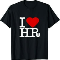 Love HR majica Crveno srce Ljudski resursi