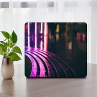 Kaishek Hard Case za MacBook Pro 16 + crni poklopac tastature A M1, tip C Purple Series 0625