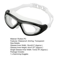 Naočale za plivanje protiv magle protiv blede, a ne uske ronilačke naočale za vodene sportove