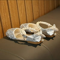 Ljetne jesenske malene princeze cipele slatki stil Little Girls Sequins Fau Pearl Dekoracija Sandale