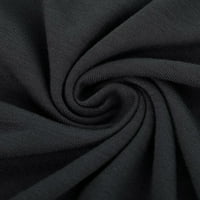 CETHRIO majice za žensko-kratki rukav za Valentinovo tiskani pulover majica za bluzu majice Crno