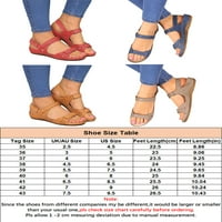 Ženske kaznene kaznene sandale dame Ljeto Comfy casual stane cipele