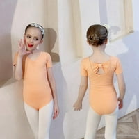 Chyoung Gimnastics Leotardi za djevojke Prozračne 3-GODINE Djevojke Aktivne haljine haljine bez rukava