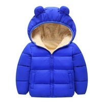 Dječji dječački kaput za odijevanje zima topli kapuljač nadupio lagani vodootporni kaput otporni na