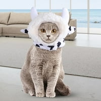 Smiješan pas šešir za pse mleka kravlje haljine Cosplay Cat Headdress Costim Cap Pet Headgear Photo