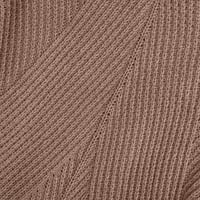 Dukseri za žene moda Jesen zimski grafički ispis Twit pletit dugih rukava dukserica Jesen Slim fit mekane