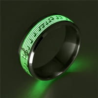 Podesivi prstenovi za djevojčice Novi jednostavni modni modni prsten sjaj fluorescentni prsten lično