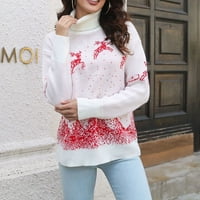 Hodadles New Fashion ženska jesenski džeme čišćenje - pulover Tunic bijela veličina l