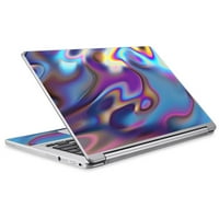 Kožni naljepnica za Acer Chromebook R laptop vinil ožal opalescentna smola mramorna ulja glatka