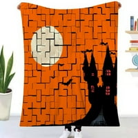 Halloween pokrivač-tamna horor pokrivač za Noć vještica, Božić, rođendan i itd., 047