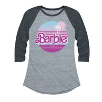 Barbie - Retro Style - Ljetna tema - Ženska grafička majica Raglan