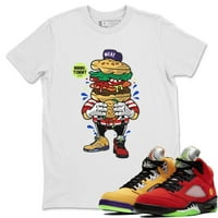 Ljubav Burger majica Jordan Koji tenisica odgovara odjeći