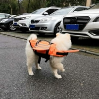 Shulemin PET ŽIVOTNA JAKNA Reflektivna dizajna prozračna poliesterska jakna za pse za kupanje, narandžaste