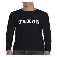 Muške majice s dugim rukavima - Teksas