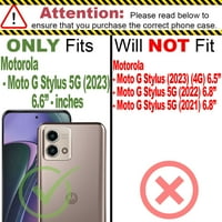 Opoved za Motorola Moto G Stylus 5G futrola, Vojni stupanj teških čvrstih ruganih poklopca telefona,