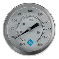 TureClos Termometar za prehrambeni termometar Vodootporni kuharski termometar Prijenosni kuhinjski mjerač